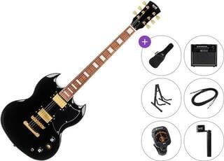 Električna kitara PSD Guitars DCT-150 Premium SET Black Električna kitara
