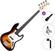 Elektrická baskytara PSD Guitars JZB-100 Basic SET Sunburst Elektrická baskytara