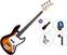 4 stīgu basģitāra PSD Guitars JZB-100 Standard SET Sunburst 4 stīgu basģitāra