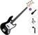 Elektrická baskytara PSD Guitars JZB-100 Basic SET Black Elektrická baskytara