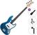 Električna bas gitara PSD Guitars JZB-100 Basic SET Blue Električna bas gitara