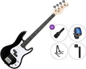 4-strenget basguitar PSD Guitars PCB-100 Standard SET Black 4-strenget basguitar