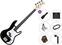 4-strenget basguitar PSD Guitars PCB-100 Premium SET Black 4-strenget basguitar