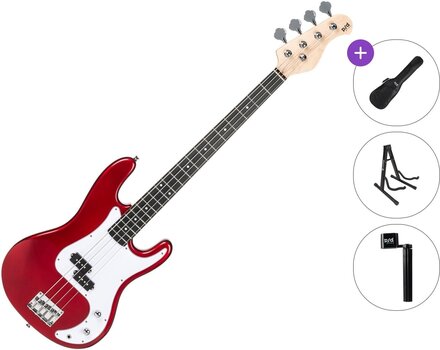 4-strenget basguitar PSD Guitars PCB-100 Basic SET Red 4-strenget basguitar - 1