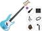 4-strenget basguitar PSD Guitars PCB-100 Premium SET Blue 4-strenget basguitar
