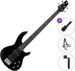 Električna bas gitara PSD Guitars PMB-100 Basic SET Black Električna bas gitara