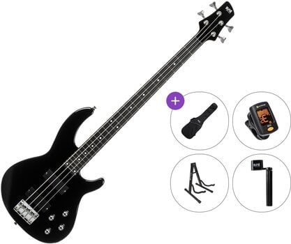 Ηλεκτρική Μπάσο Κιθάρα PSD Guitars PMB-100 Standard SET Black Ηλεκτρική Μπάσο Κιθάρα - 1