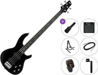 Električna bas gitara PSD Guitars PMB-100 Premium SET Black Električna bas gitara