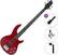 Električna bas gitara PSD Guitars PMB-100 Basic SET Red Električna bas gitara