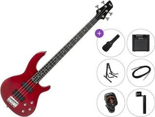 Električna bas gitara PSD Guitars PMB-100 Premium SET Red Električna bas gitara
