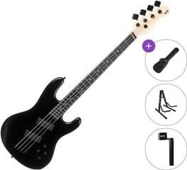 Multiscale bas gitara PSD Guitars PMB-100F Basic SET Dark Night Black Multiscale bas gitara