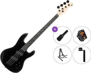 Multiscale bas gitara PSD Guitars PMB-100F Standard SET Dark Night Black Multiscale bas gitara