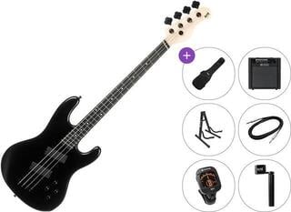 Multiscale bas gitara PSD Guitars PMB-100F Premium SET Dark Night Black Multiscale bas gitara