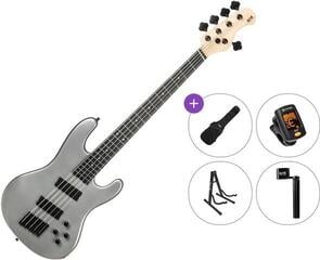 Multiscale bas gitara PSD Guitars PMB-1005F Standard SET Icy Silver Multiscale bas gitara