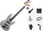 Μπάσο Κιθάρα με Πολλαπλή Κλίμακα PSD Guitars PMB-1005F Premium SET Icy Silver Μπάσο Κιθάρα με Πολλαπλή Κλίμακα