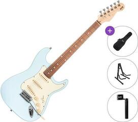 Elektrisk guitar PSD Guitars STC-100 Basic SET Blue Elektrisk guitar
