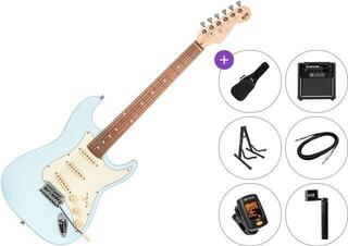 Elektrisk guitar PSD Guitars STC-100 Premium SET Blue Elektrisk guitar
