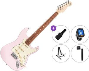 Elektrisk guitar PSD Guitars STC-100 Standard SET Pink Elektrisk guitar