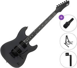 Električna gitara PSD Guitars SPS-100MFR Basic SET Matte Black Električna gitara