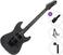 Električna gitara PSD Guitars SPS-100MFR Basic SET Matte Black Električna gitara