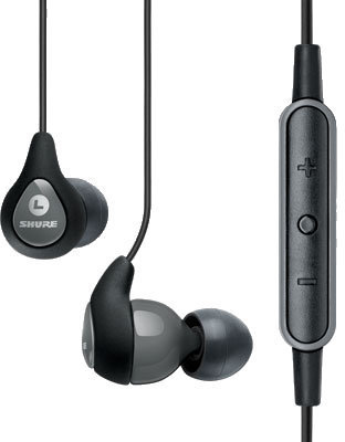In-Ear Headphones Shure SE112m+ Earphones with Mic
