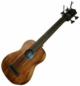 Basové ukulele Kala UbassAll Solid Acacia Fretless Satin Surface - 1