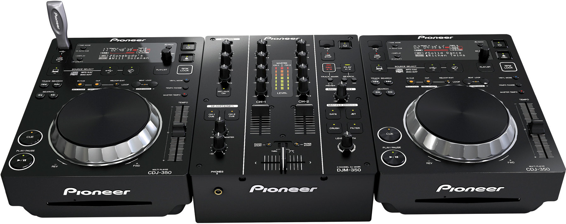 Controlador para DJ Pioneer 350Pack