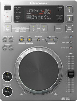 Stolní DJ přehrávač Pioneer Dj CDJ-350 Silver - 1