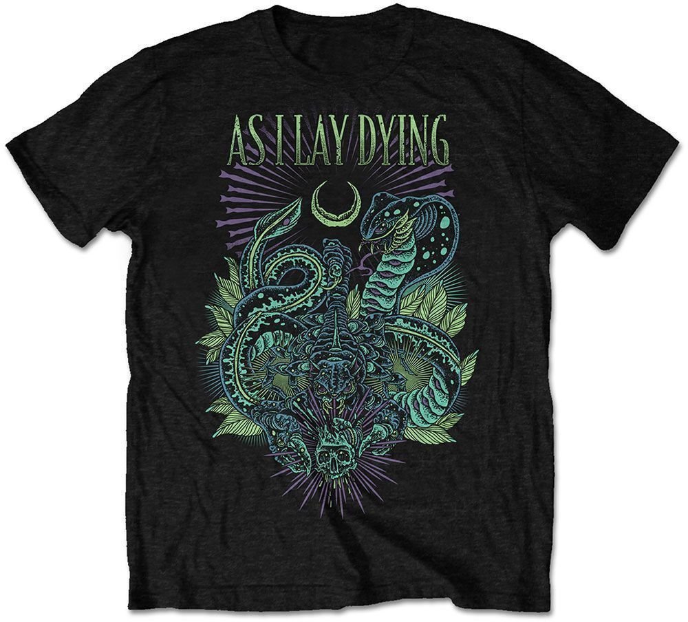 T-Shirt As I Lay Dying T-Shirt Cobra Unisex Black S