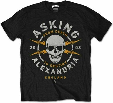 T-Shirt Asking Alexandria T-Shirt Danger Schwarz L - 1