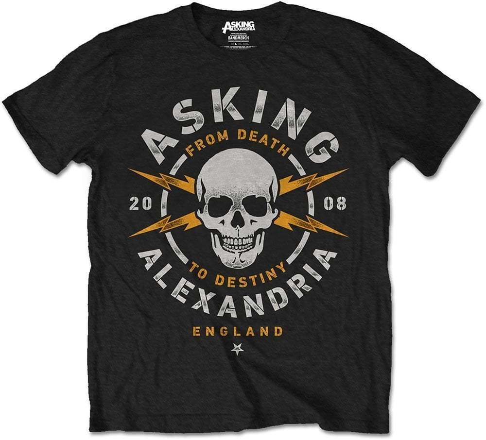 Shirt Asking Alexandria Shirt Danger Black L