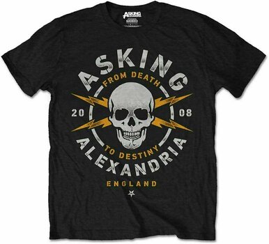 T-Shirt Asking Alexandria T-Shirt Danger Black S - 1