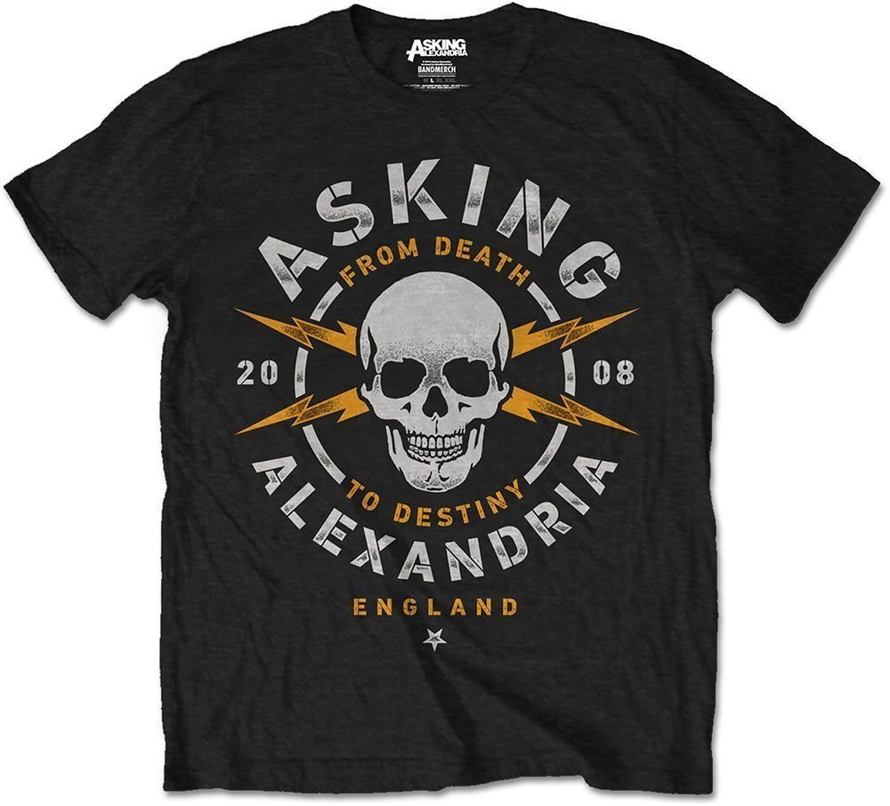 Skjorte Asking Alexandria Skjorte Danger Black XL