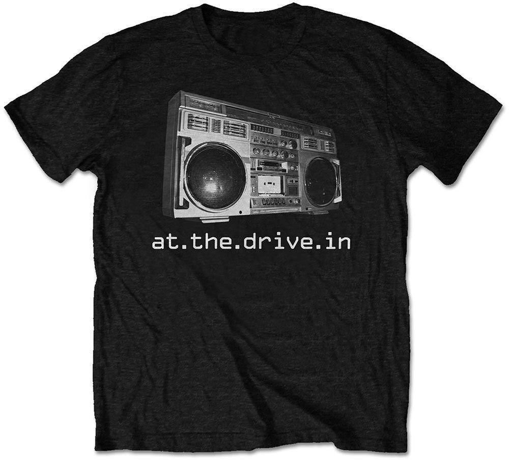 Camiseta de manga corta At The Drive-In Camiseta de manga corta Boombox Negro L