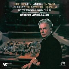 CD диск Herbert von Karajan - Sibelius: Symphonies Nos. 4 & 5 (SACD) (2 CD)