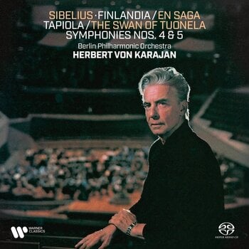 CD диск Herbert von Karajan - Sibelius: Symphonies Nos. 4 & 5 (SACD) (2 CD) - 1