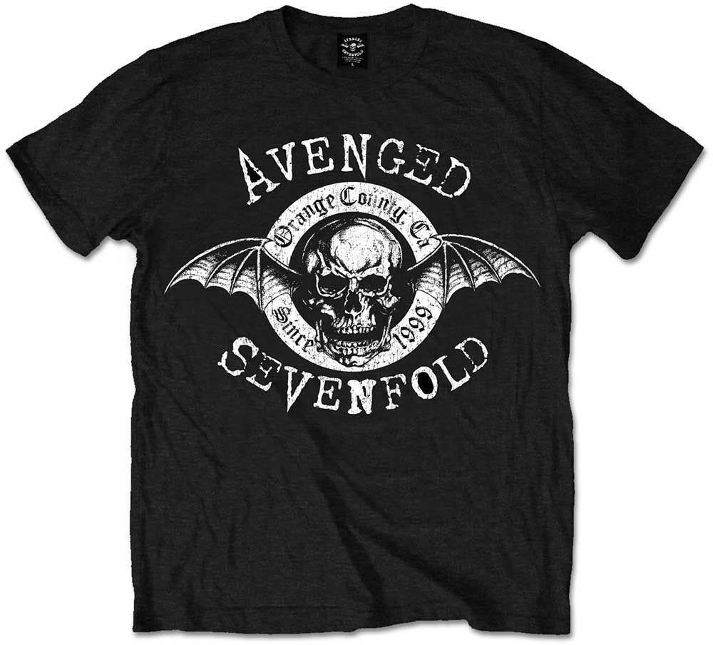 Shirt Avenged Sevenfold Shirt Origins Zwart L