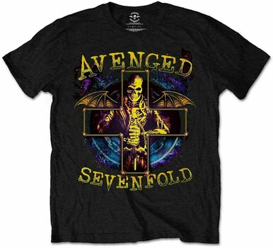 T-Shirt Avenged Sevenfold T-Shirt Stellar Schwarz S - 1