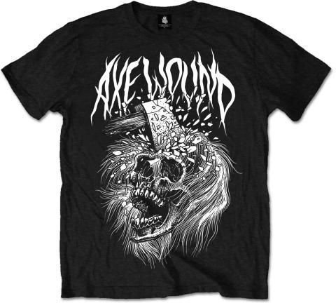 T-Shirt AxeWound T-Shirt Skull Black L