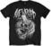 Camiseta de manga corta AxeWound Camiseta de manga corta Skull Black M