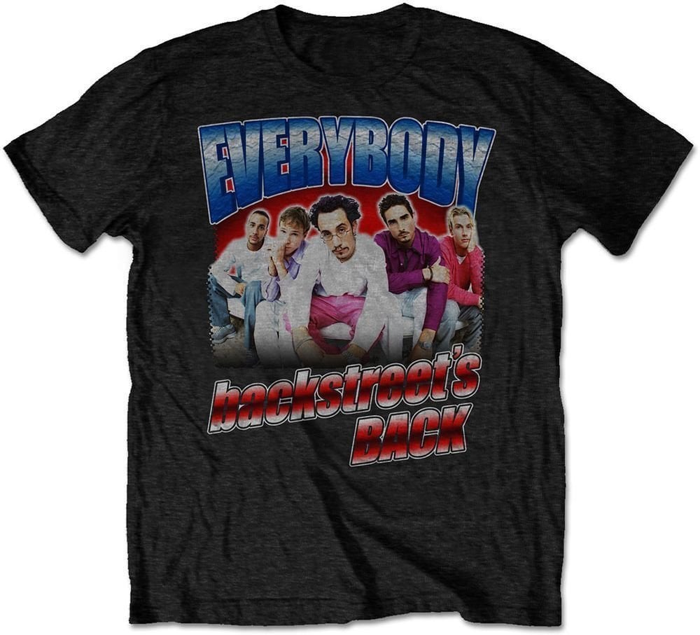 Shirt Backstreet Boys Shirt Everybody Zwart M
