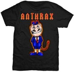 Риза Anthrax TNT Cover Unisex Тениска с къс ръкав/Black/Къси