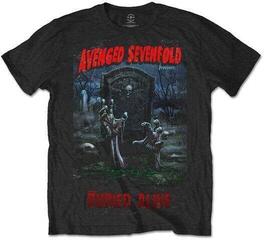 Πουκάμισο Avenged Sevenfold Buried Alive Tour 2012 Unisex Black/T-shirt με κοντά μανίκια/Κοντό