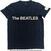 T-Shirt The Beatles T-Shirt Logo & Apple Unisex Navy L