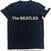 T-Shirt The Beatles T-Shirt Logo & Apple Navy XL