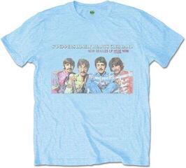 Camiseta de manga corta The Beatles LP Here Now Light Blue S Camiseta de manga corta