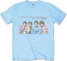 The Beatles LP Here Now Koszulka z krótkim rękawem Light Blue XL