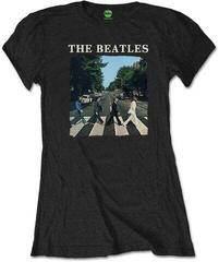 Tričko The Beatles Abbey Road & Logo Black