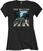 T-Shirt The Beatles T-Shirt Abbey Road & Logo Damen Black S