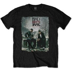 Риза Bad Meets Evil Burnt Unisex Тениска с къс ръкав/Black/Къси